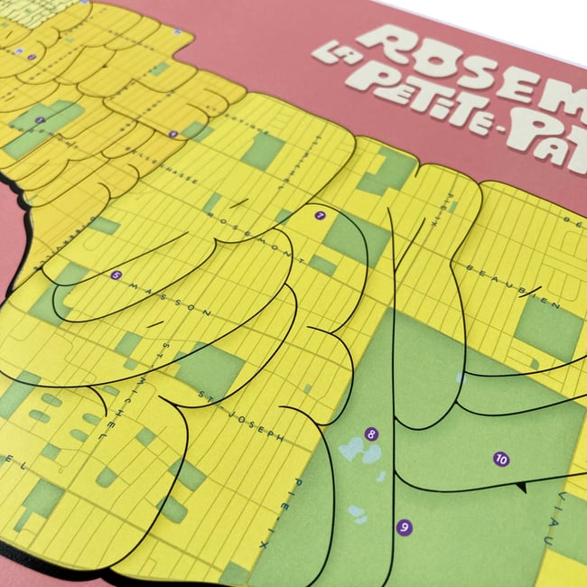Rosemont–La Petite-Patrie Print