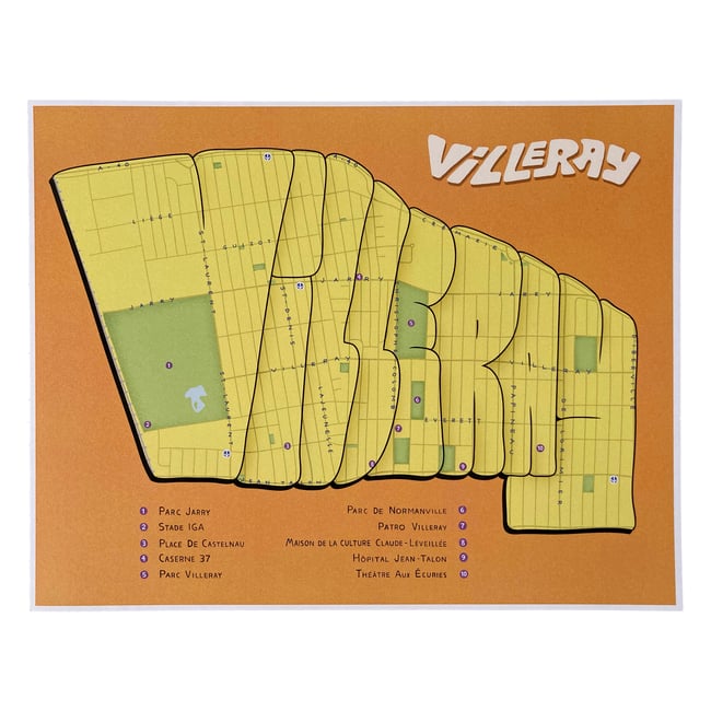 Villeray Print