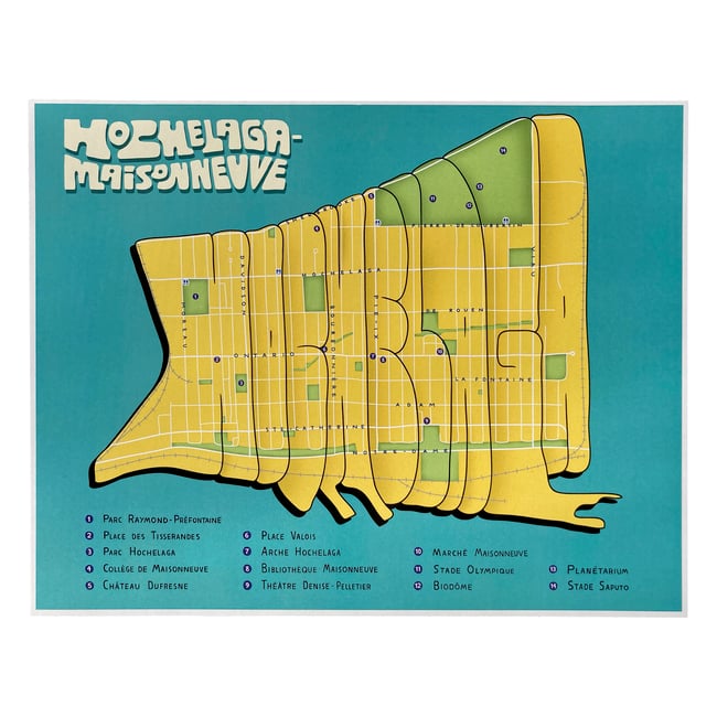 Hochelaga Print