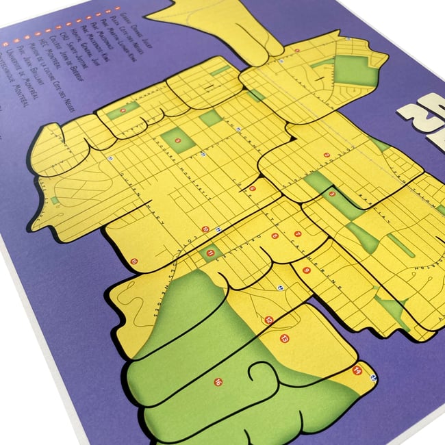 Côte-des-Neiges Print