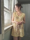 Vintage textile coverup Sm/Med