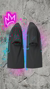 Image 3 of Oversized t-shirt Baller 00 black