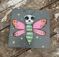 Image 1 of Pink Winged Skull Fly