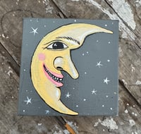 Image 1 of Moon Man Chunky Canvas