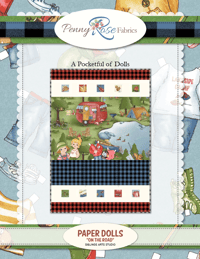 Image 5 of PAPER DOLLS On the Road 18 pc Sampler Box by Penny Rose Fabrics