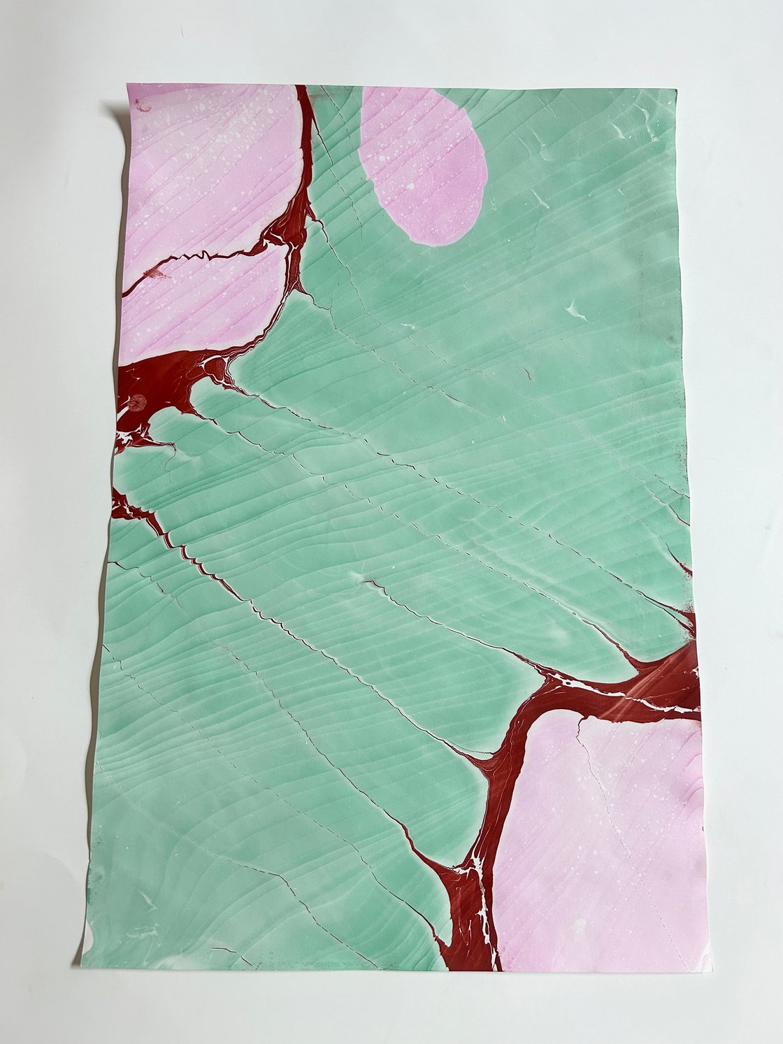 Image of Marbling Print 1