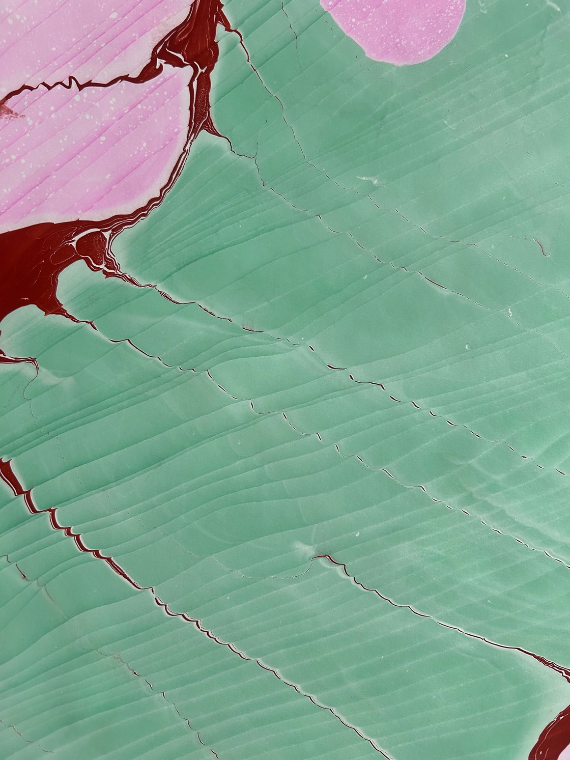 Image of Marbling Print 1