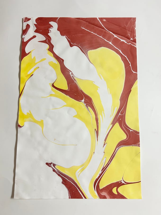 Image of Marbling Print 3