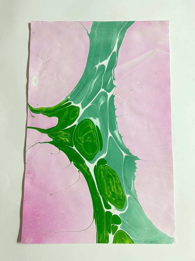 Image of Marbling Print 5