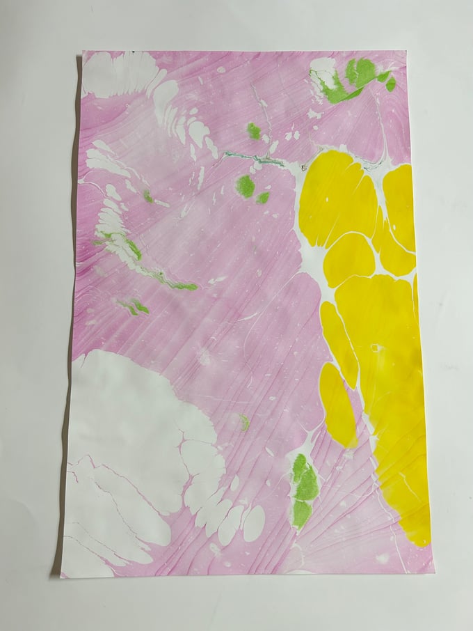 Image of Marbling Print 6