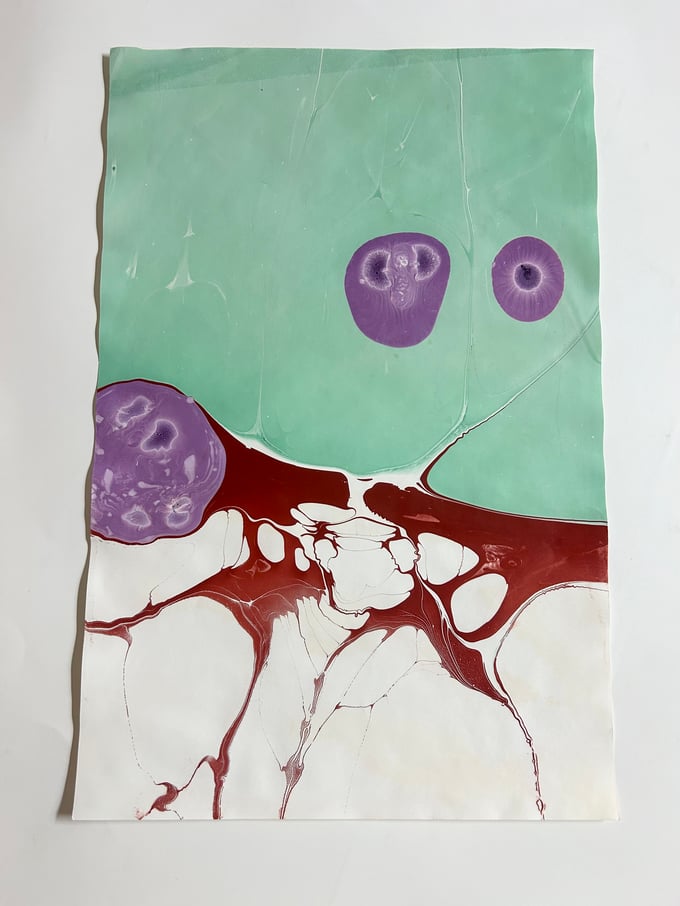 Image of Marbling Print 7