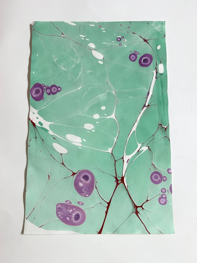 Image of Marbling Print 8