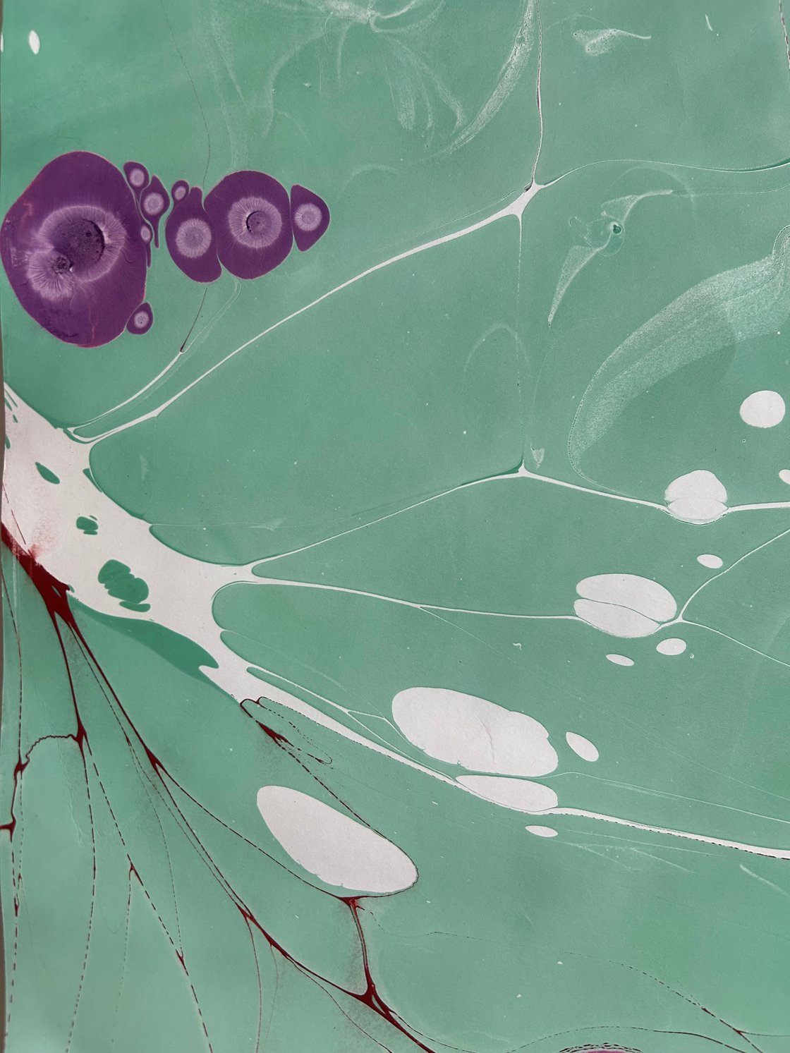 Image of Marbling Print 8