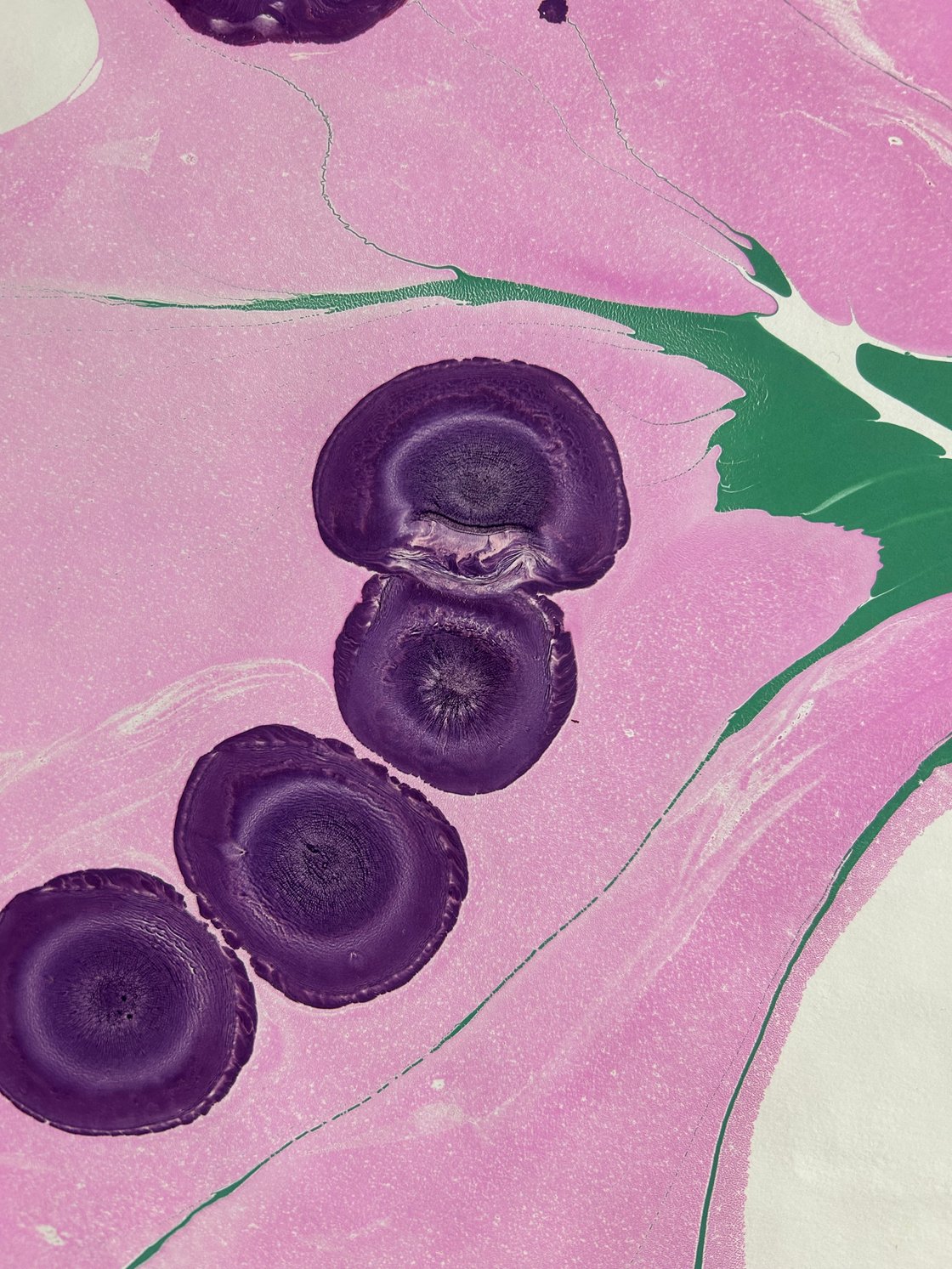 Image of Marbling Print 9