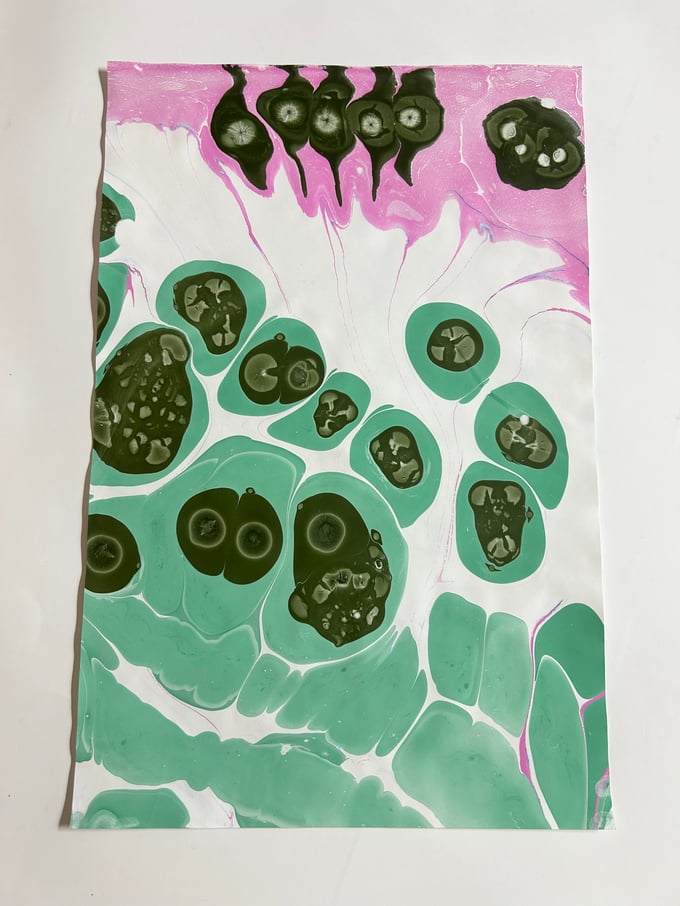 Image of Marbling Print 10