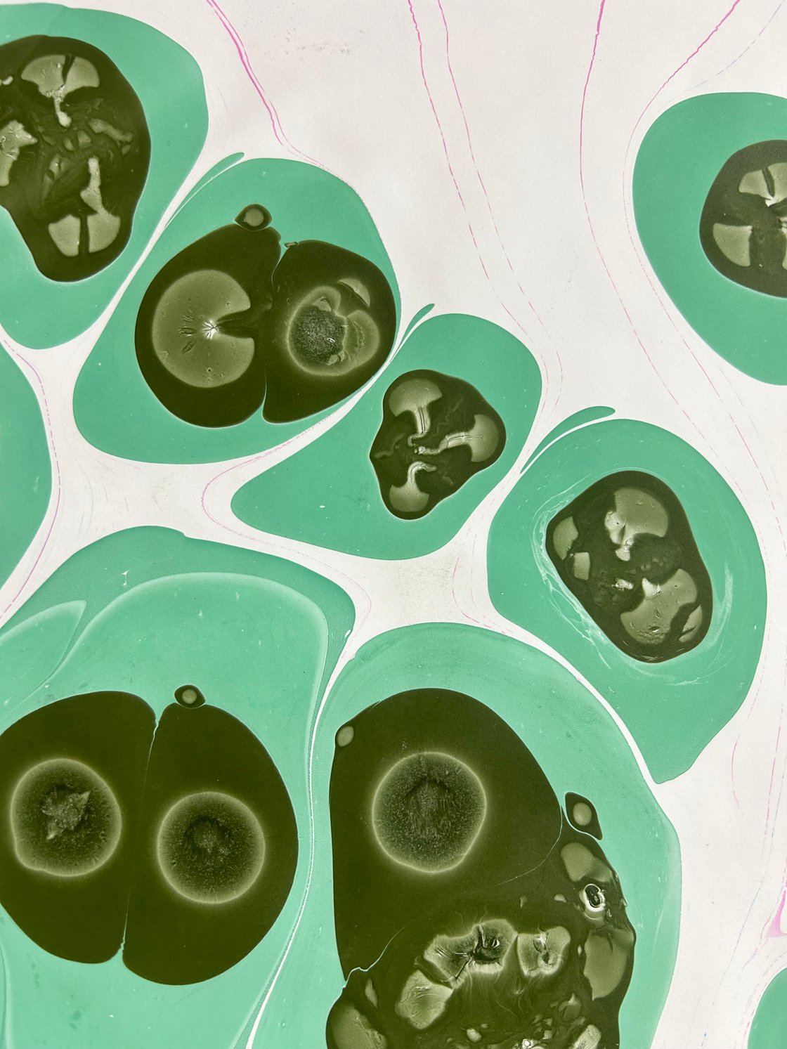 Image of Marbling Print 10