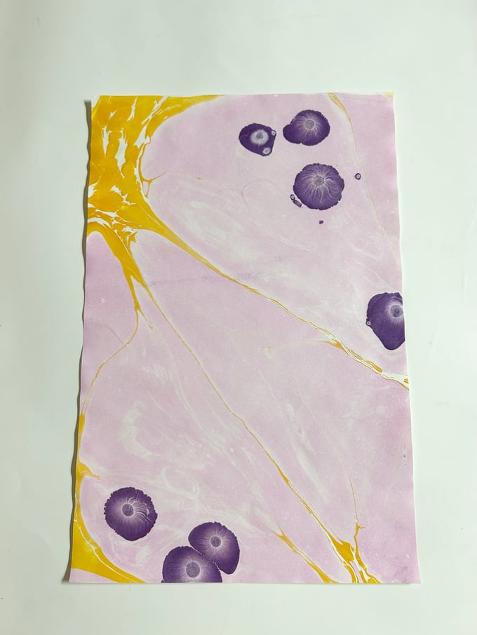 Image of Marbling Print 11