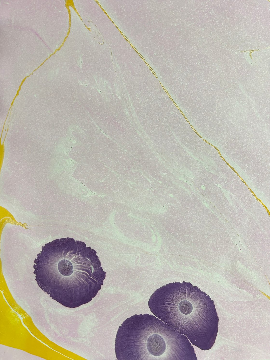Image of Marbling Print 11