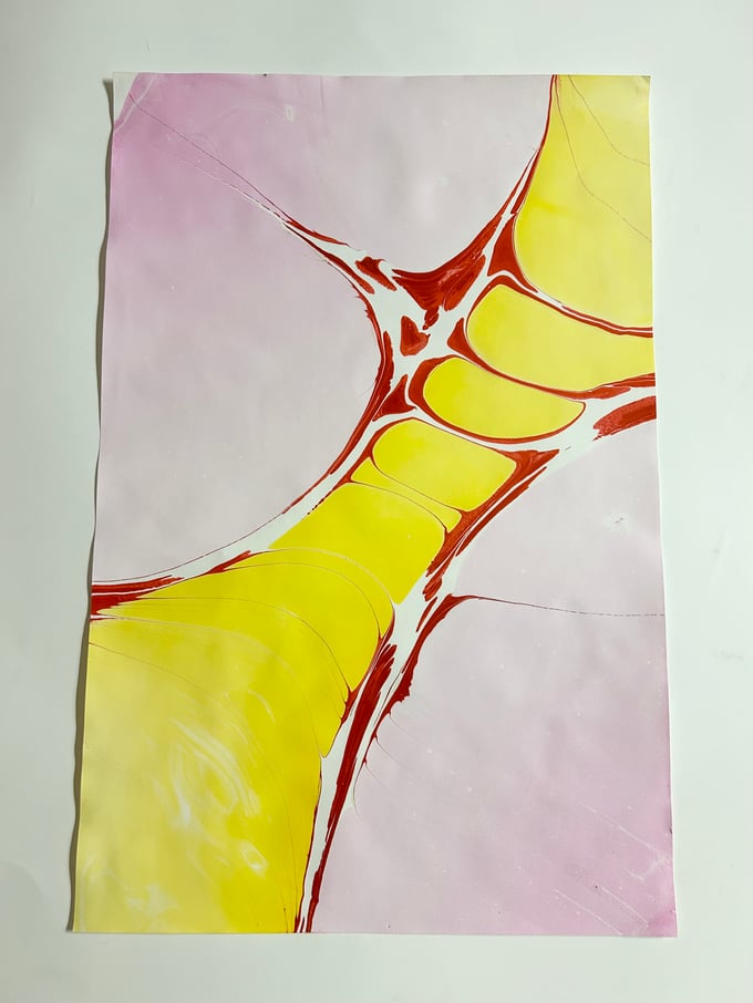 Image of Marbling Print 12