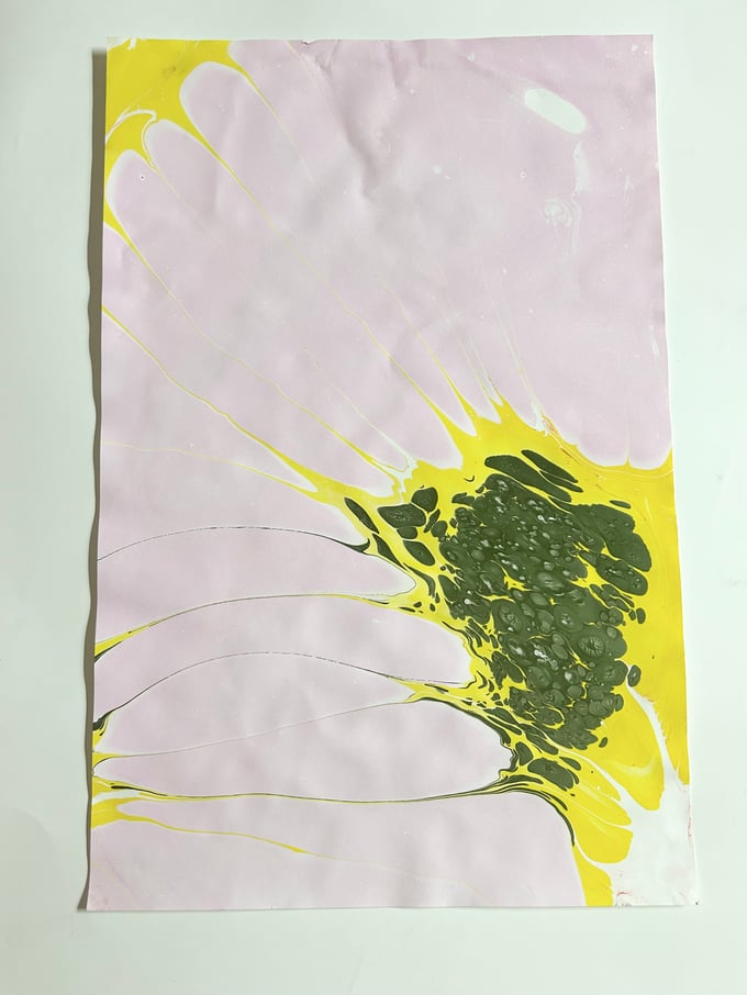 Image of Marbling Print 13