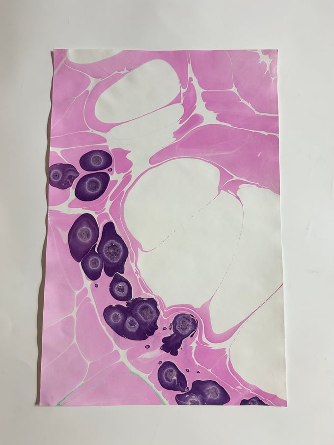 Image of Marbling Print 14