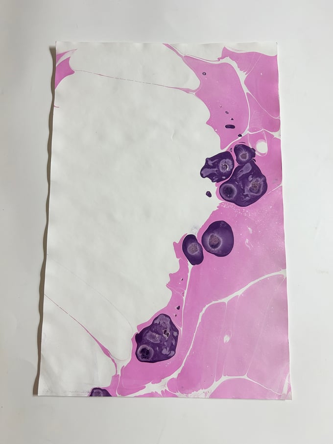 Image of Marbling Print 15