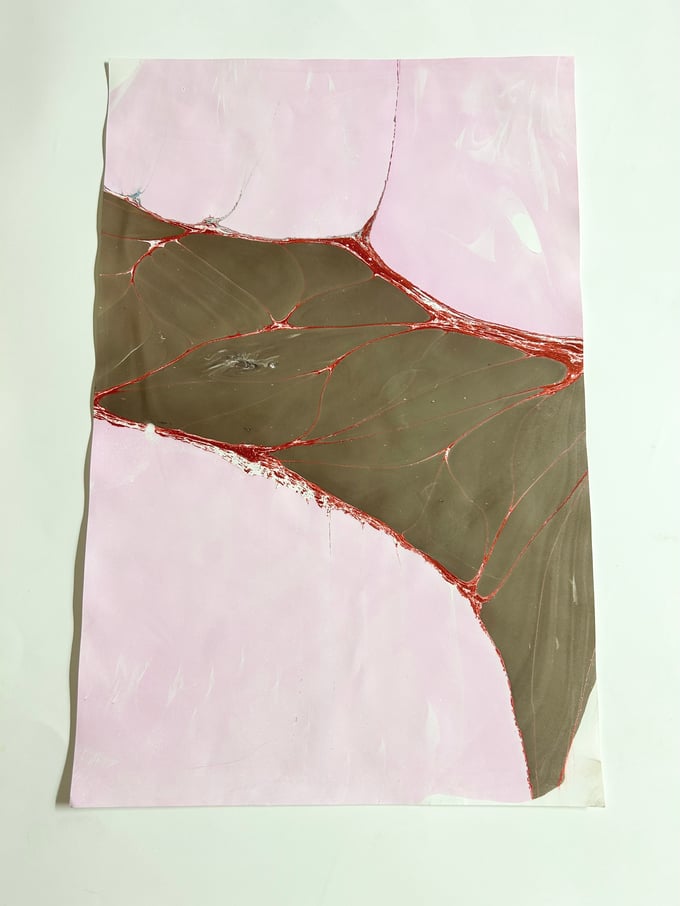 Image of Marbling Print 16