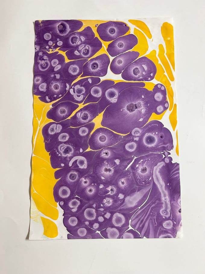Image of Marbling Print 18