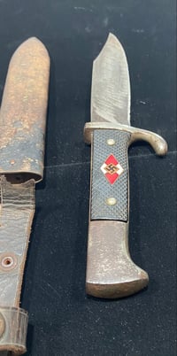 Image 1 of WW2 (Nazi Germany) Hitler Youth Dagger w/Scabbard