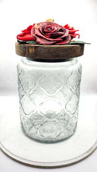 Image 2 of Rose Glass yar|Jarrón de Vidrio