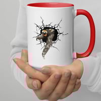 Image 4 of Sloth Breaking Out Coffee Mug