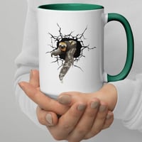 Image 3 of Sloth Breaking Out Coffee Mug