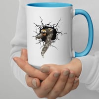 Image 1 of Sloth Breaking Out Coffee Mug
