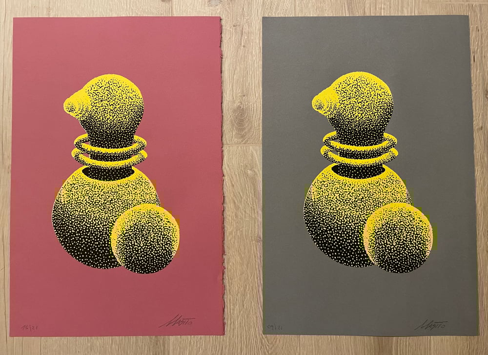MASITO "Testa Calda" Screen Print 