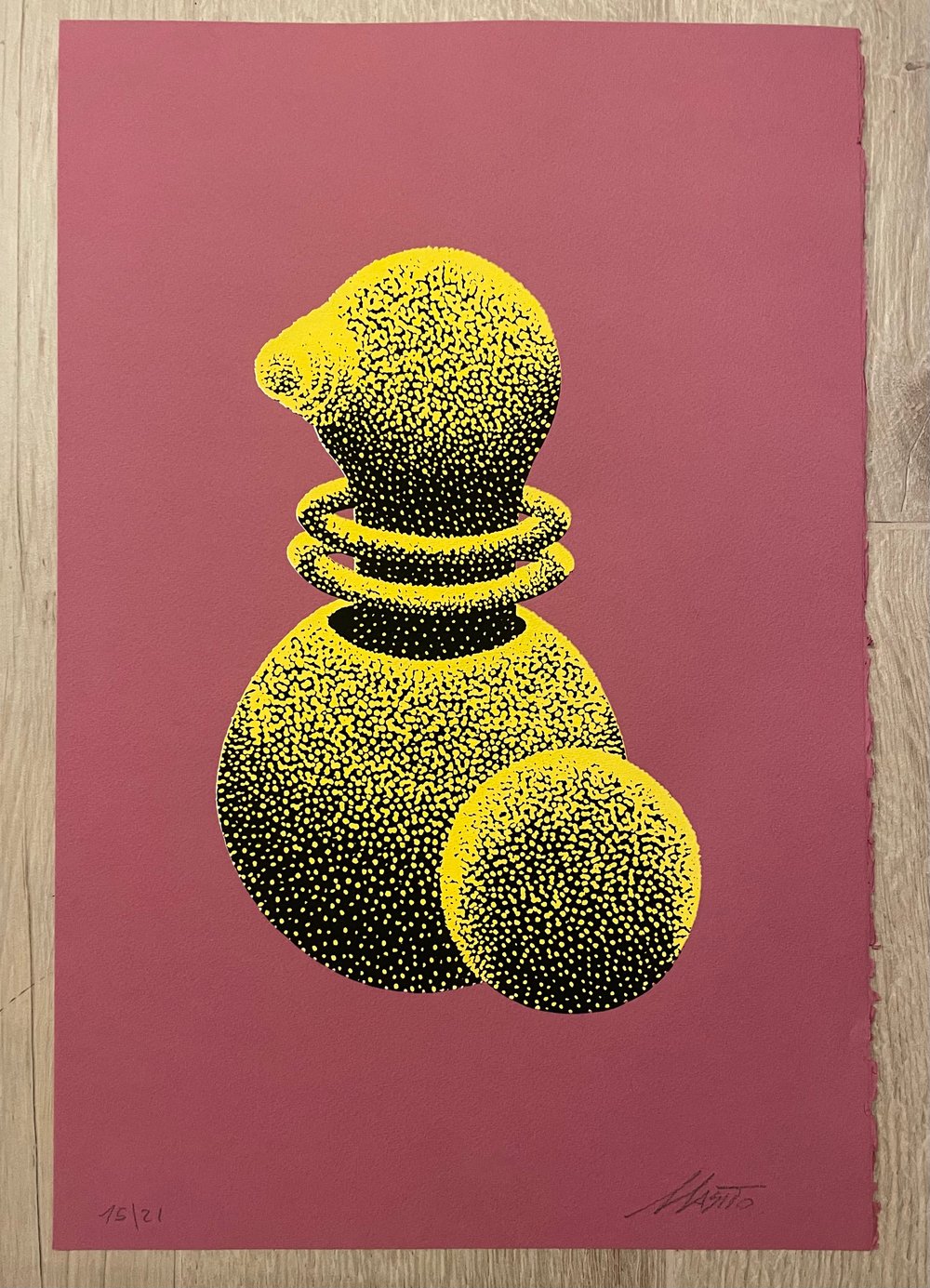 MASITO "Testa Calda" Screen Print 