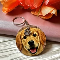 Image 1 of Sublimation Pet Keychains