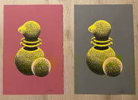 Image 2 of MASITO "TestaCalda" Screen Print Grey