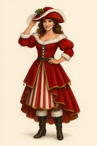 Pirate Wench Costume – Holiday Mischief Meets High Seas Flair