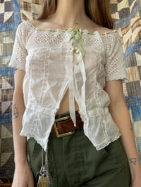 Image 3 of Cotton Edwardian Cami 