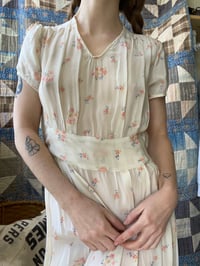 Image 3 of 40’s Floral Dress 