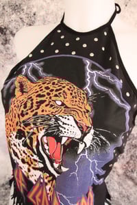 Image 4 of Def Leppard neck halter top Size M