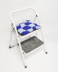 Image 1 of Cushion, blue