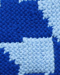 Image 3 of Cushion, blue