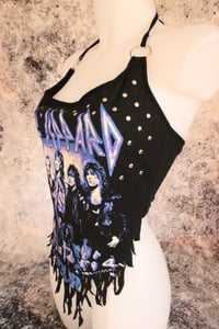 Image 3 of Def Leppard purple vintage top