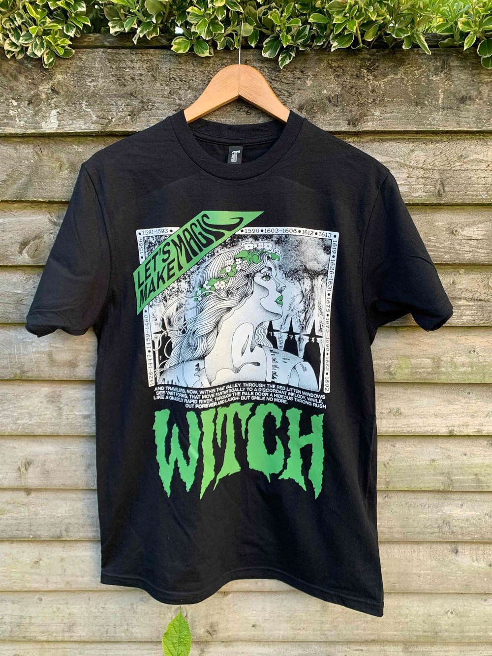 Let's Make Magic Forest Witch T-shirt