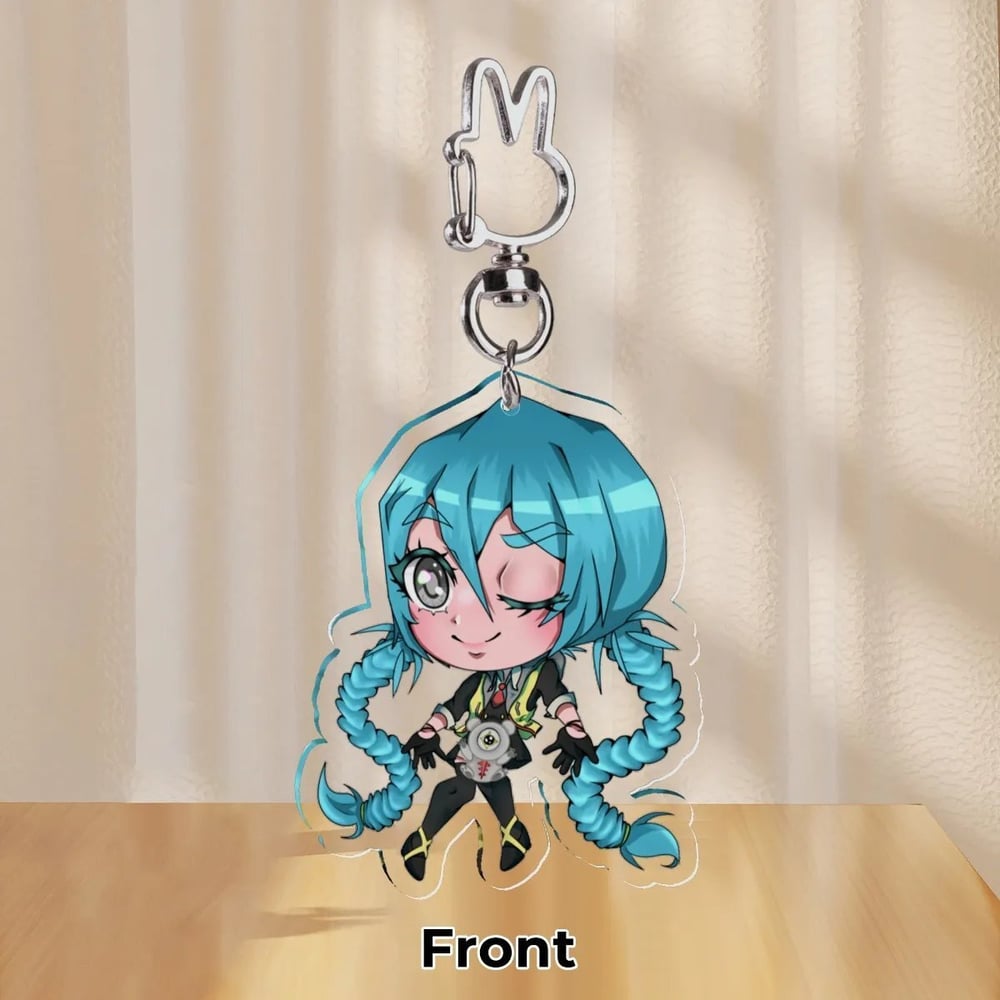 Image of Mizuki and Aiba Keychain (AI: The sommnium files)