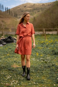 Image 1 of Vestido Paquita Terracota