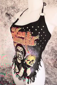 Image 4 of King Diamond skull halter top