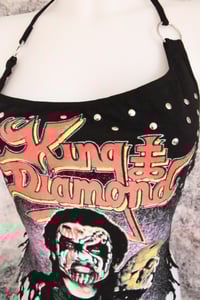 Image 5 of King Diamond skull halter top
