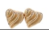 SECRET BOX TEXTURED HEART EARRING